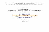 CHAPTER 11 EVALUATING SCOUR AT BRIDGESgishydro.eng.umd.edu/sha_april2016/Ch11_160406.pdf · OOS Manual for Hydrologic and Hydraulic Design, Chapter 11, Evaluating Scour at Bridges,