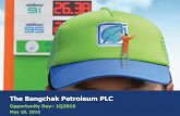 The Bangchak Petroleum PLC - listed companybcp.listedcompany.com/misc/presentation/20160518-bcp-oppday-1q… · Opportunity Day–1Q2016 May 18, 2016. AGENDA 2 1 Performance Summary