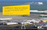 Indirect tax developments in 2016 - EY - US · Indirect tax developments in 2016 and beyond Indirect taxes such as value-added tax (VAT) and goods and services tax (GST) are directly