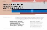 WAT S ATP A OW TO ET STARTE - Implement Consulting Group · 2019-06-26 · WAT S ATP A OW TO ET STARTE Article 1 se an Available-to-Promise system to make effective order fulfilment