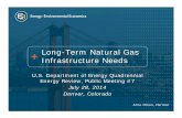 Long-Term Natural Gas Infrastructure Needs · Collaborative analysis by research teams in 15 nations to explore 2050 decarbonization scenarios consistent with a global temperature
