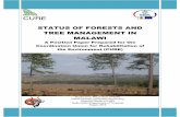 STATUS OF FORESTS AND TREE MANAGEMENT IN MALAWI … of Forests and Tree Management in...David Chitedze, Greenline Movement Reginald Mumba, Coordination Union for the Rehabilitation