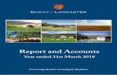 Year ended 31st March 2018 - Chancellor of the Duchy of Lancaster · 2019-05-23 · annual report to 31st March 2018 Preserving the past, investing for the future3 Introduction The