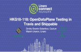 HKG18-118: OpenDataPlane Testing in Travis and Shippableconnect.linaro.org.s3.amazonaws.com/hkg18/... · Shippable through the magnifying glass x86-64 or AArch64 architecture Docker