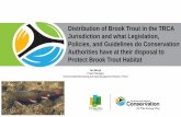 Amazon Web Services - Distribution of Brook Trout … › trcaca › app › uploads › ...• Regulatory role: pollution, erosion, conservation of land (habitat fragmentation). •