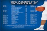 GSU Holiday & Hoops Tournament · Thurs., Dec. 13 at Belmont 1 p.m. Nashville, Tenn. Sun., Dec. 16 ... to produce leaders and create solutions to conquer the challenges of the 21st