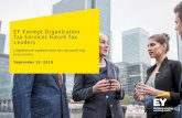 EY Exempt Organization Tax Services Future Tax Leaders FTL...Sep 19, 2019  · Washington tax agenda Page 12 Legislative update and tax accounting provisions IRS reform – signed