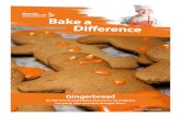 Gingerbread - Muscular Dystrophy UK · into gingerbread man shapes. 7. Place your gingerbread men on a baking tray lined with greaseproof paper, make sure to leave a space between