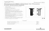 Rosemount 9901 Chamber for Process Level Instrumentation ... · Rosemount 9901 Chamber Design The Rosemount 9901 chamber is designed to the ASME B31.3 standard, and is Pressure Equipment