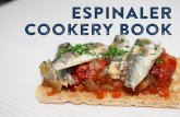 ESPINALER cookery book · FILLED TOMATOES WITH ANCHOVY DIRECTIONS Mix the olive pâté with a few drops of oil and reserve. Wash the tomatoes and slice a lid on top. Remove the seeds