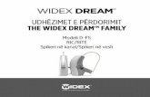 UDHËZIMET E PËRDORIMIT THE WIDEX DREAM™ FAMILY€¦ · eleminimin e baterive të shkarkuara . ... mëtejshëm për llojet e pipëzave dhe veshoreve, ankorimet dhe procedurat përkatese,