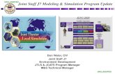 Joint Staff J7 Modeling & Simulation Program Update · 2012-12-12 · Joint Staff J7 Modeling & Simulation Program Update Don Weter, CIV Joint Staff J7 ... uild “Scheduling module”