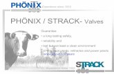 PHÖNIX / STRACK- Valves - Control Center INCcontrolcentertn.com/images/new1/PhonixSTrack.pdf · PHÖNIX / STRACK-Valves Guarantee: • a long lasting safety, • reliability and