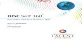 DISC Self 360€¦ · DISC Self 360 REPORT FOR Sample Report - Self Style: Si/S Observer Style: Cd Copyright © 1996-2017 A & A, Inc. All rights reserved. 2 Integrated Talent Solutions