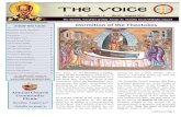 The Voice - Holy Trinity St Nicholas Church Voice/2014...THE VOICE August 2014August 2014 In giving birth, you preserved your virginity. In failing asleep you did not forsake the world,