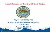 Boy Scouts Troop 758 · Akbar Allana Rajab Ali Troop758 - Leadership 2019-2020 Assistant Scoutmasters AfrazSuteria Asad Merchant Mushtaq Prasla Salim Virani Sameera Pervez Samina