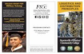 Military Programs Logistics and Distribution Principles ......Fayetteville Technical Community College is accredited by the Southern Association of Colleges and Schools Commission