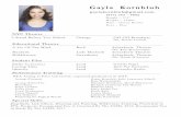 Gayla Kornbluh Acting Resume (1) - appsrv.pace.eduappsrv.pace.edu/dyson/media/pdf/ppa/bfa-act/2018/Kornbluh_Gayla.pdfBFA Acting at Pace University, expected graduation in 2018 Acting