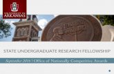 STATE UNDERGRADUATE RESEARCH FELLOWSHIP · Appling for Spring, Summer and Fall SURF Funding Institutional and Other Funding Total Funding SURF Share of Student’s Costs ("Student