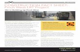 CONSTRUCTION FACT SHEET: Finch West LRT Project · 2019-06-28 · depth of the station box, construction of the LRT station will begin. CONNECTING THE LRT TO TTC A pedestrian tunnel