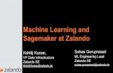 Machine Learning and Sagemaker at Zalando Mark… · Machine Learning and Sagemaker at Zalando Suhas Guruprasad ML Engineering Lead Zalando SE suhas.guruprasad@zalando.de. 2 Put images