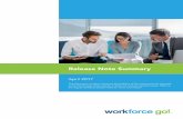 Release Note Summary - Workforce Go!...TLM Enhancements The following enhancements have been added to this release. Accruals: Termination Settings Added to Benefit Accruals Profiles