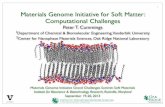 Materials Genome Initiative for Soft Matter: Computational ... … · 1 Materials Genome Initiative for Soft Matter: Computational Challenges Peter T. Cummings 1Department of Chemical