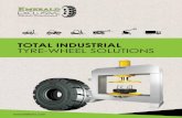 TOTAL INDUSTRIAL TYRE-WHEEL SOLUTIONS - Emerald Tyres€¦ · Emerald is the market leader and the largest exporter of Industrial Tyres & Wheels from India. Emerald’s commitment