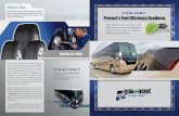 MICHELIN TIRES - Prevost Car€¦ · Michelin®produces energy saving tires that add to an operator’s bottom line through fuel efficiency by reducing rolling resistance, a key contributor
