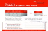 Get the Outline Edition for free!€¦ · Get the Outline Edition for free! Free shipping for order value higher than 30 EUR. ... Legal science, research and education ..... 7 8.