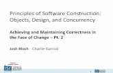 Principles of Software Construction: Objects, Design, and ...charlie/courses/15-214/2016...15-214 5 The equals contract The equals method implements an equivalence relation.It is: