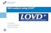 NGS analysis using LOVD+ - Store & Retrieve Data Anywhere · Ivo Fokkema Claudia Ruivenkamp NGS analysis using LOVD+ Johan den Dunnen