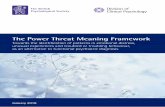 The Power Threat Meaning Framework - BPS · 2019-11-22 · The Power Threat Meaning Framework Towards the identification of patterns in emotional distress, unusual experiences and