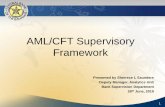 AML/CFT Supervisory Framework - The Central Bank of The Bahamas · 2019-07-17 · AML/CFT Supervisory Framework . 2 Along with the Bahamas Government, public sector colleagues and