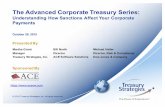 The Advanced Corporate Treasury Series · 2015-12-02 · Dow Jones Risk and Compliance About us Dow Jones delivers vital risk and compliance information, which drives the review and