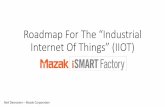 Roadmap for IIOT - Home - Additive Manufacturing …...Roadmap For The “Industrial Internet Of Things” (IIOT) Neil Desrosiers – Mazak Corporation Think about this… IIOT is