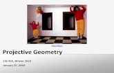 Ames Room Projective Geometry - University of Washington 3D projective geometry These concepts generalize