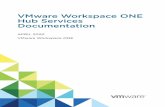 VMware Workspace ONE Hub Services Documentation - VMware ... · n Mozilla Firefox, latest version n Safari 6.2.8 or later n Microsoft Edge, latest version Device Versions Supported