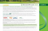 GreenTrust Rewards strengthen your purchase power. · GreenTrust® Rewards provide Qualifying GreenTrust 365 Program Participants in the Golf and Sports Turf markets with additional