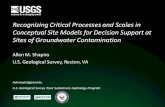 Recognizing Critical Processes and Scales in Conceptual ... · Recognizing Critical Processes and Scales in Conceptual Site Models for Decision Support at Sites of Groundwater Contamination