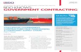 THE NEWSLETTER FROM THE BDO GOVERNMENT ......The Defense Contract Management Agency (DCMA) Earned Value Management (EVM) System (EVMS) surveillance process is transitioning from regularly