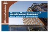 Energy Management and onmental Pr Conservation ProgramU.S. Environmental Protection Agency Energy Management and Conservation Program Fiscal Year 2006 Annual Report December 18, 2006