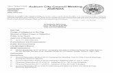 Mayor Michael D.Quill Auburn City Council Meeting Council ...streamdownload1.earthchannel.com/ATT/AuburnNY/2014... · Auburn City Council Meeting AGENDA ... (Schimel) / S. 902 (Martins).