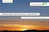 Making Recovery a Realityyavee1czwq2ianky1a2ws010- Making Recovery a Reality Introduction ¢â‚¬“Two or