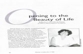 pening to the Beauty of Lil - Isis International · pening to the Beauty of Lil Reflections by Melody Kemp as told to Nancy Pearson Arcellana Melody Kemp is an activist, occupational