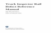 Track Inspector Rail Defect Reference ... - railroads.dot.gov...July 2015, Revision 2 . Office of Railroad Safety . i . Foreword This is the second edition of the Federal Railroad