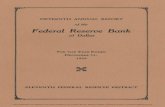 of Federal Reserve BankFEDERAL RESERVE BANK OF DALLAS Resume of Business Conditions Business and industry followed an uneven course during the year 1929, yet the volume of production