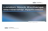 London Stock Exchange Membership Application · Copy of Certificate of Incorporation enclosed 1b. Head Office Address (if different from Registered Office Address) 1c. Membership