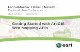 Getting Started with ArcGIS Web Mapping APIs€¢ Web Mapping APIs communicates with REST services . Demo - REST . Common features of the Web Mapping APIs • Basemaps • Operational