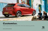 Customise. - SEAT UK...Mii I Ibiza I Leon SC I Leon 5dr Sport exhaust pipe trim The high-gloss chrome-plated stainless steel trim on the double exhaust tailpipes underscores the sporty